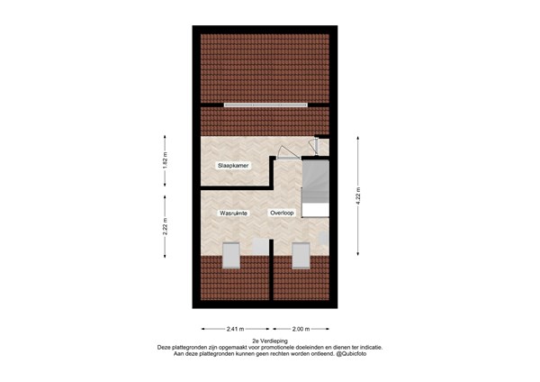 Floorplan - Verschoorstraat 8, 7425 BJ Deventer